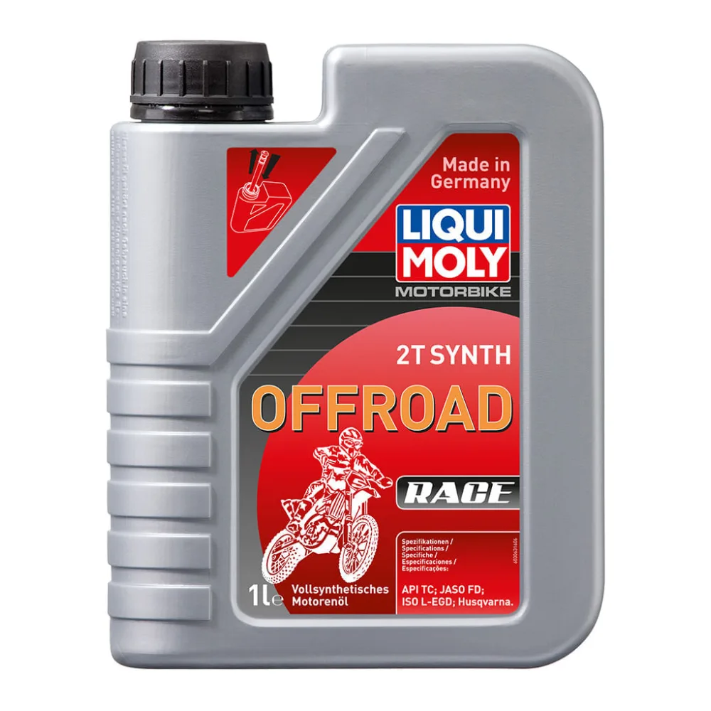 Aceite de Moto 2 Tiempos Motorbike 2T Synth Offroad Race 1 L Liqui Moly