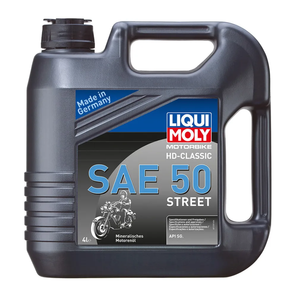 Aceite de Moto Sae 50 Motorbike Hd Classic Street 4 L Liqui Moly