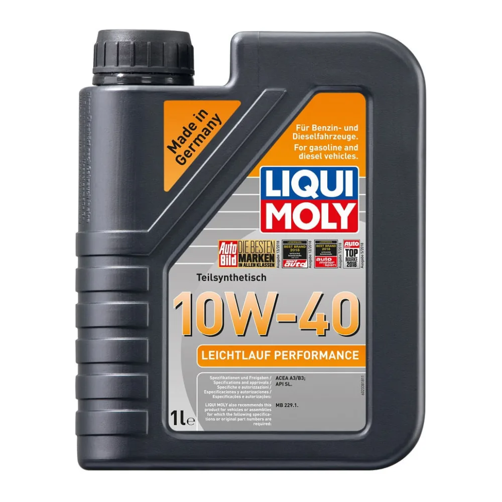 Aceite de Motor 10W40 Leichtlauf Performance 1 L Liqui Moly