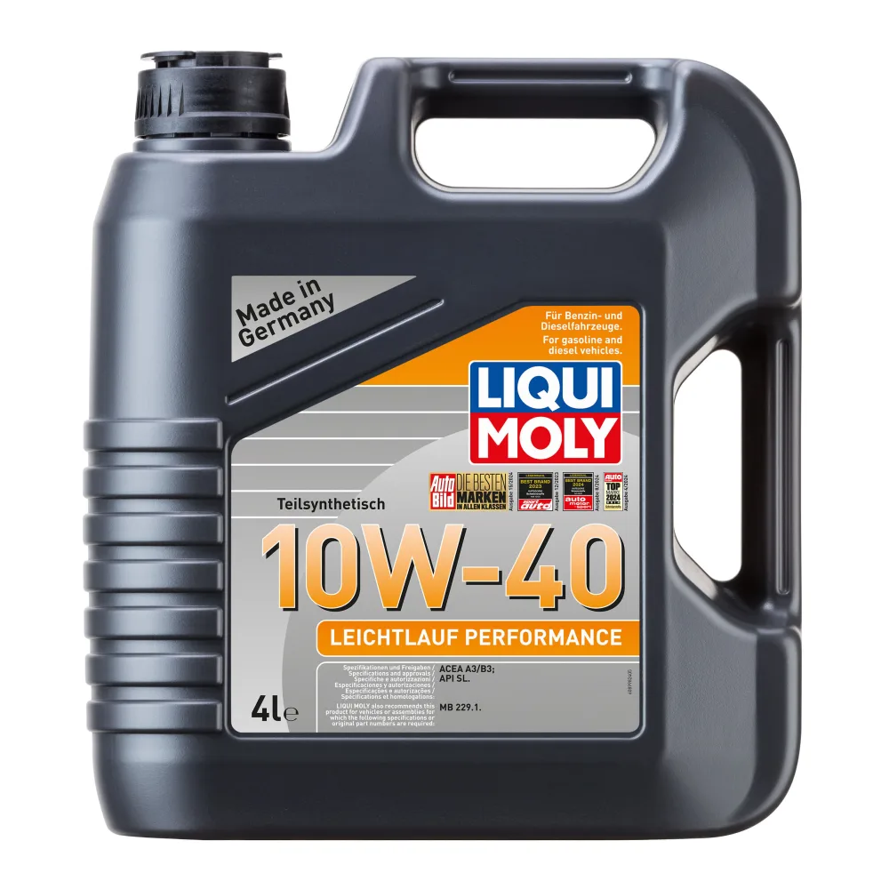 Aceite de Motor 10W40 Leichtlauf Performance 4 L Liqui Moly