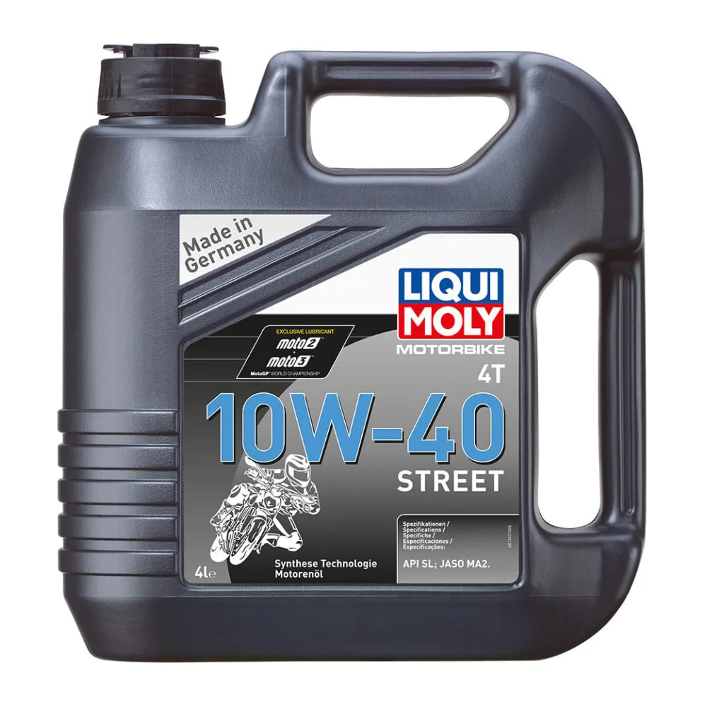 Aceite de Motor 10W40 Motorbike 4T Street 4 L Liqui Moly