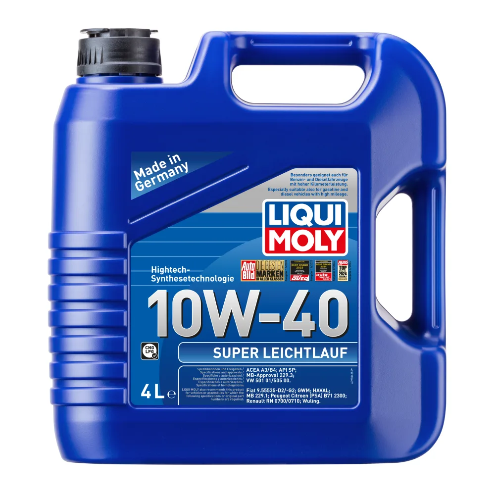 Aceite de Motor 10W40 Super Leichtlauf 4 L Liqui Moly