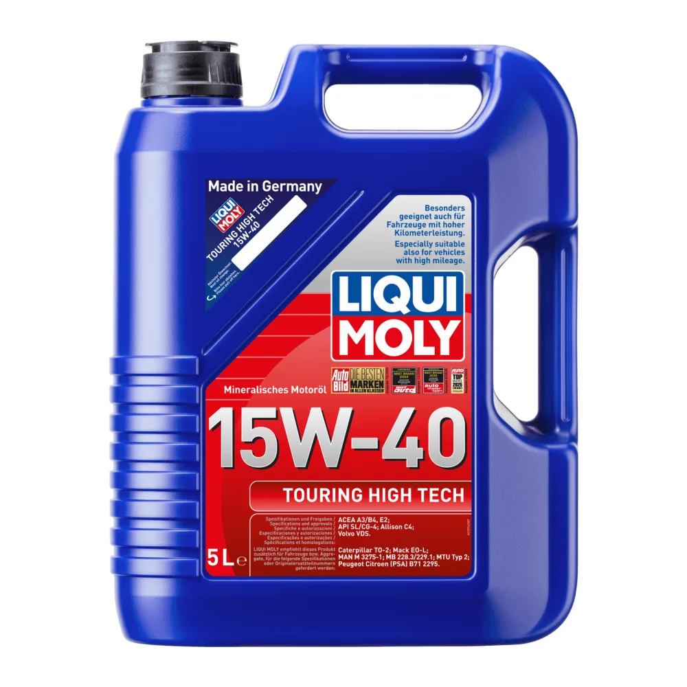 Aceite de Motor 15W40 Touring High Tech 5 L Liqui Moly
