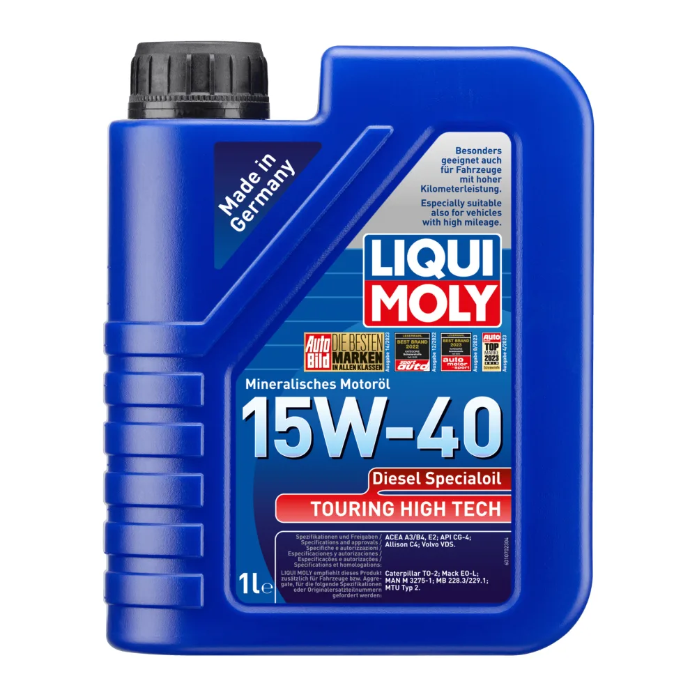 Aceite de Motor 15W40 Touring High Tech Diesel-spezialöl 1 L Liqui Moly