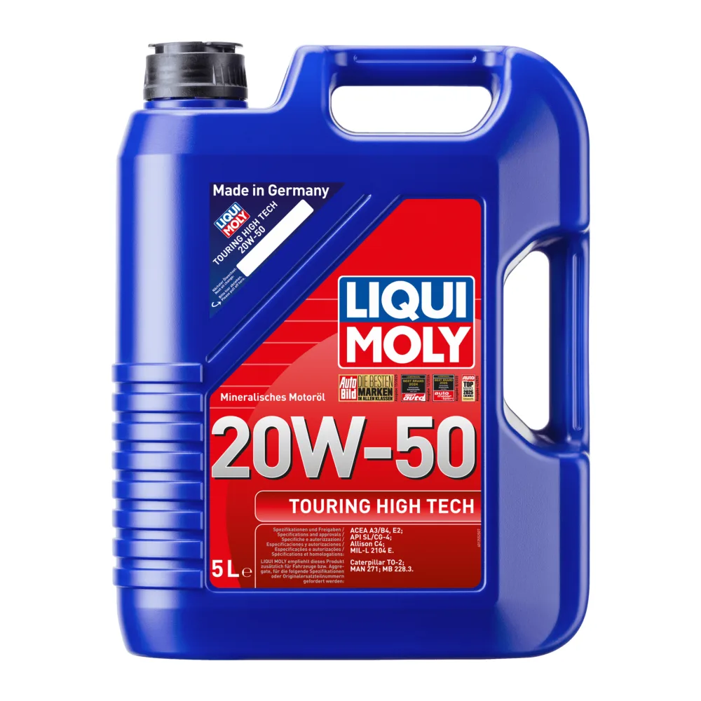 Aceite de Motor 20W50 Touring High Tech 5 L Liqui Moly