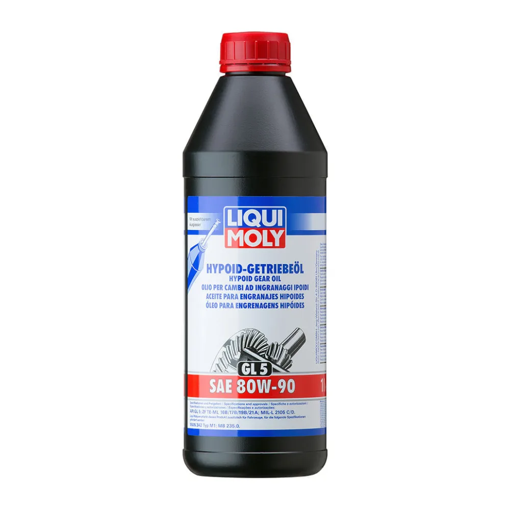 Aceite de Transmisión 80W90 Hypoid Getriebeöl GL5 1 L Liqui Moly