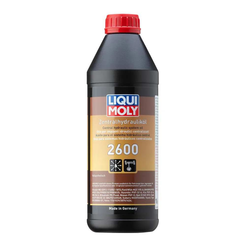 Aceite para el Sistema Hidráulico Central 2600 Zentralhydrauliköl 2600 1 L Liqui Moly