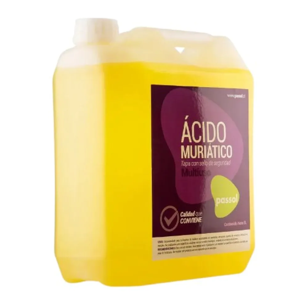 Ácido Muriático 5 Litros Passol
