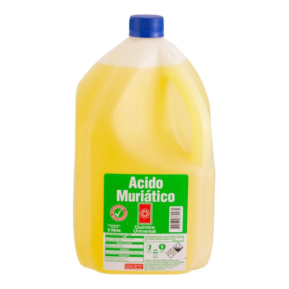Ácido Muriático 5 Lt Quimica Universal