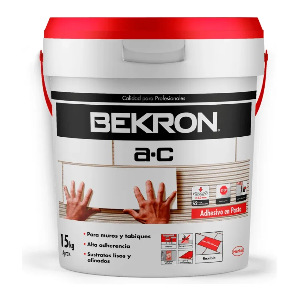 Adhesivo Bekron Pasta Ac 15 Kg. Aislantes Nacionales