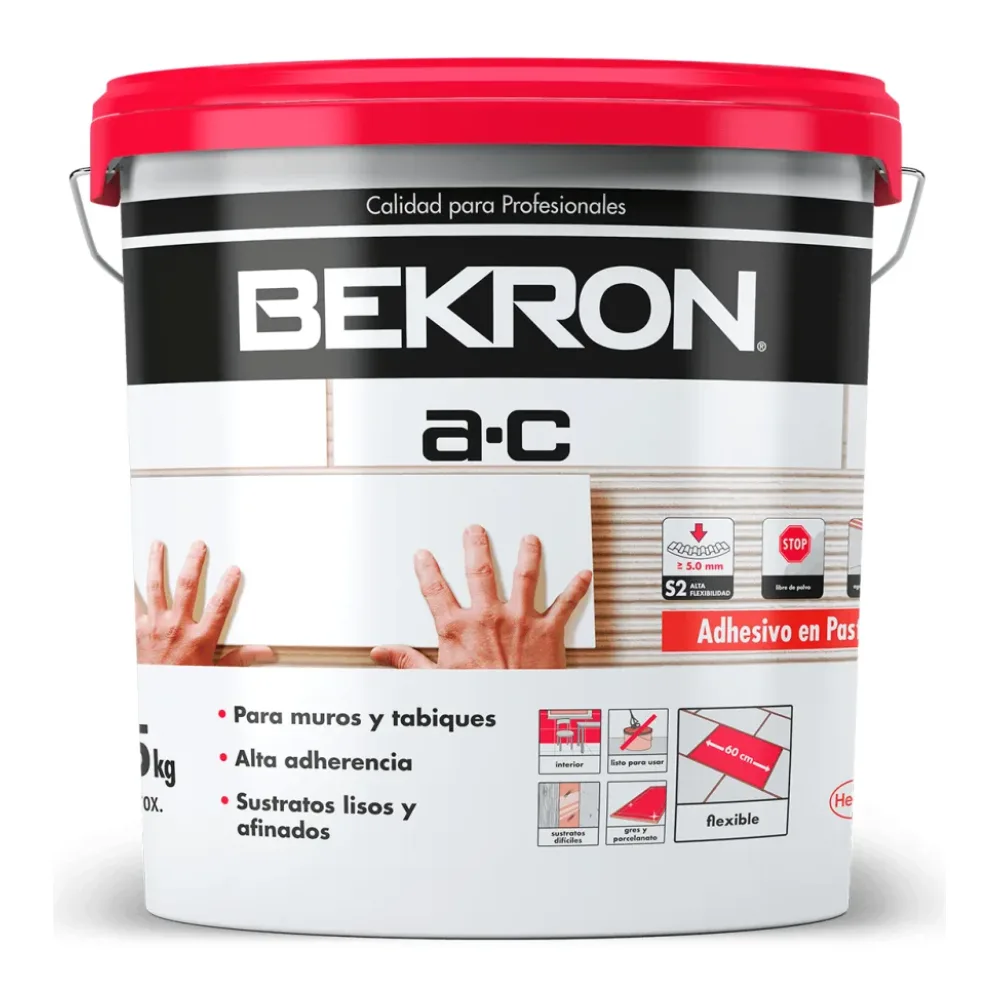 Adhesivo Bekron Pasta Ac 25 Kg. Aislantes Nacionales