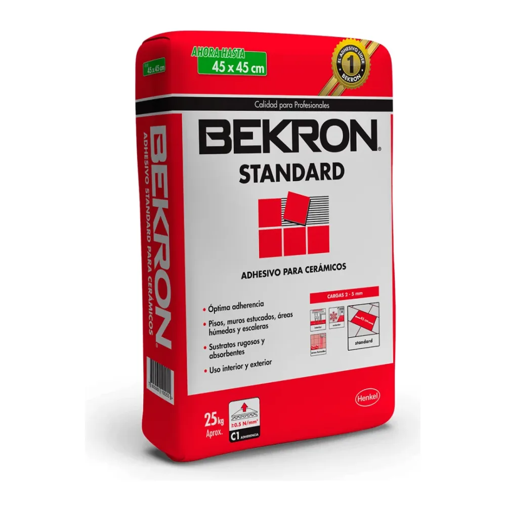 Adhesivo Bekron Polvo 25 Kg. Aislantes Nacionales