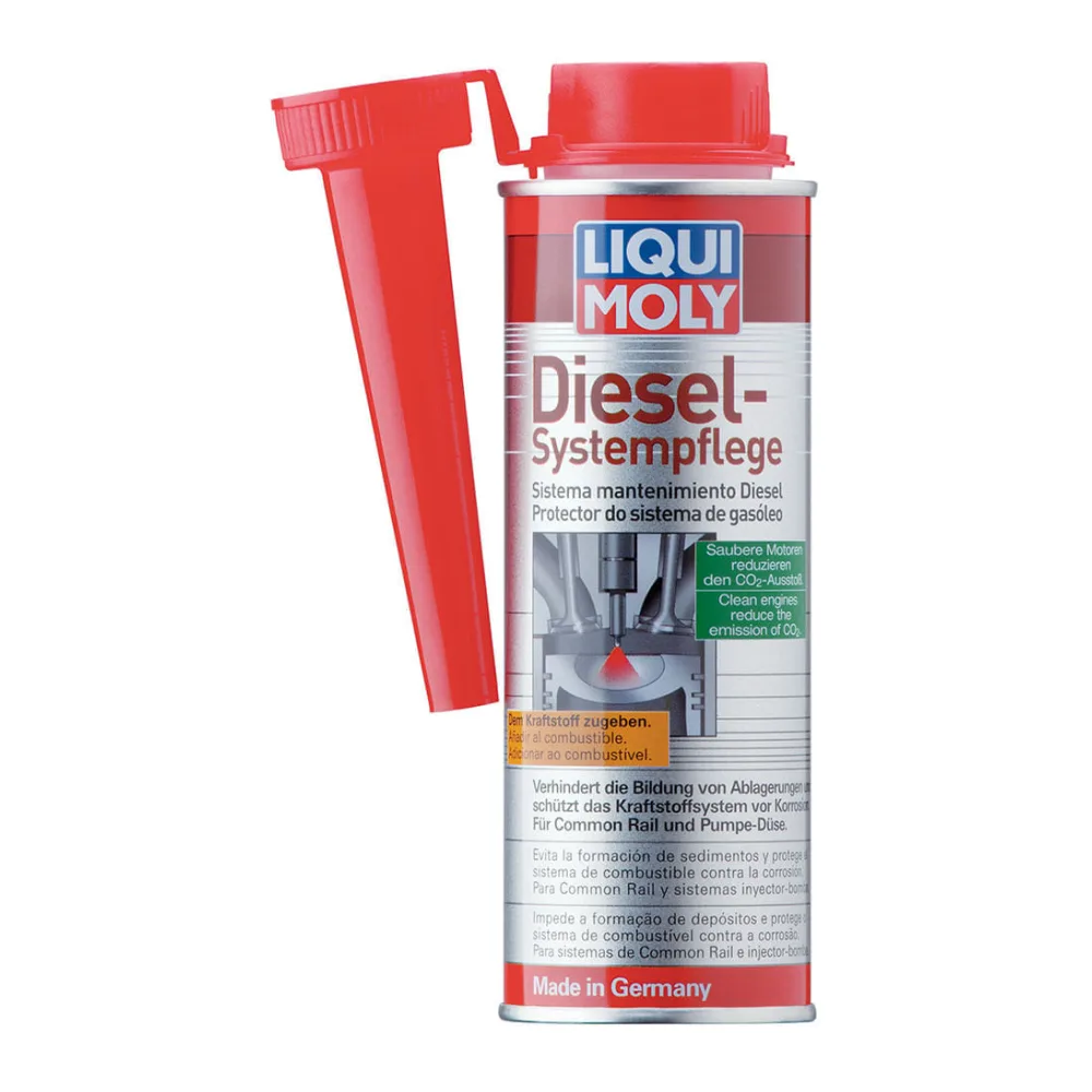 Aditivo Protector para Sistemas de Inyección Diesel Systempflege Diesel 250 Ml Liqui Moly