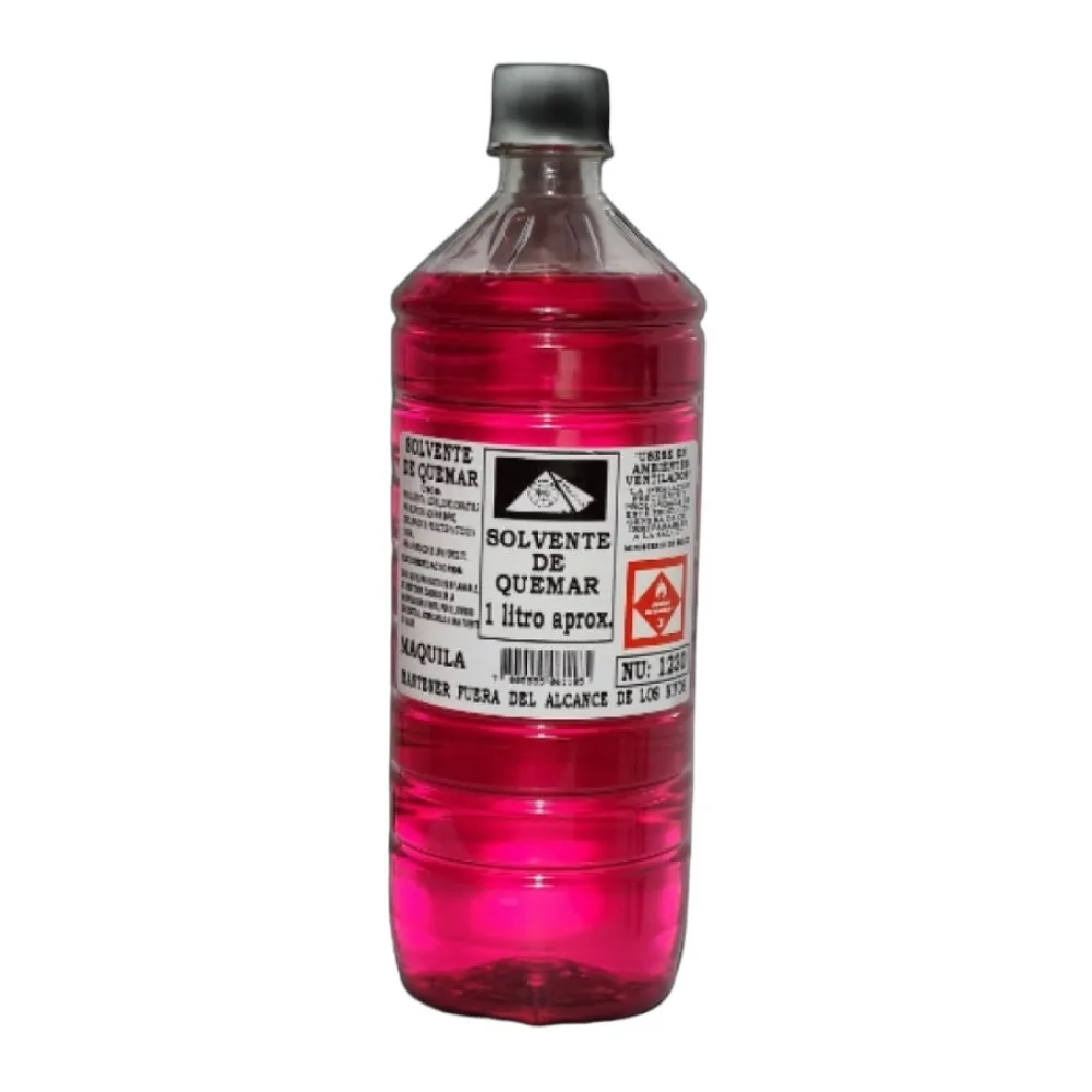 Alcohol de Quemar de 1 Litro Abaq