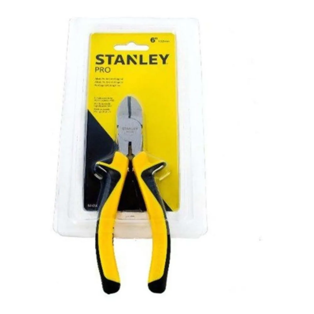 Alicate Cortante 6" Stanley Profesional Mango Amarillo (84054)