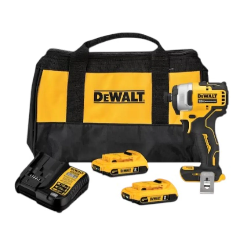 Atornillador de Impacto Inalámbrico 20V DCF809D2-B2 Dewalt