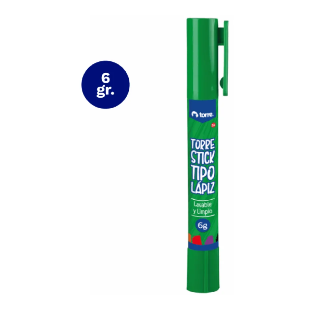 Barra Adhesiva Tipo Lapiz 6 Gramos Torre