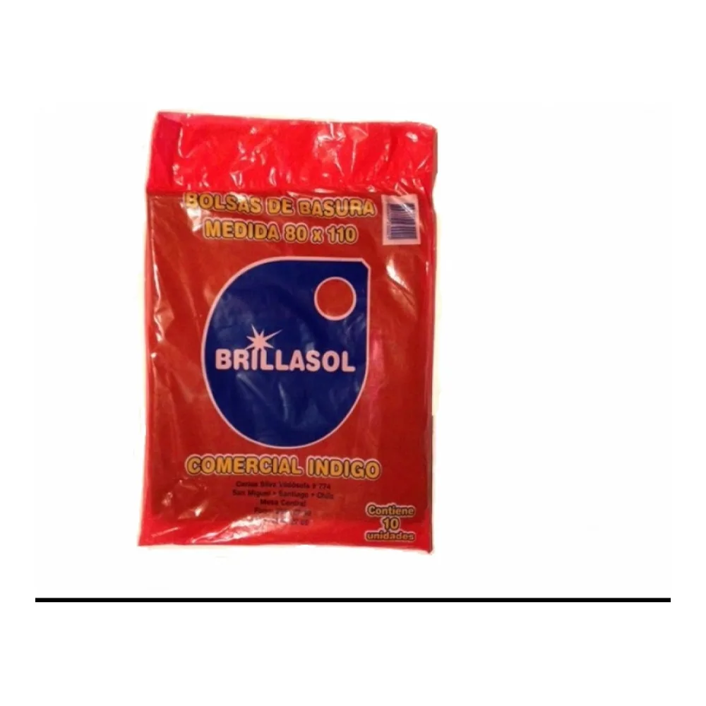 Bolsa de Basura 80X110 Paquete 10 Unidades