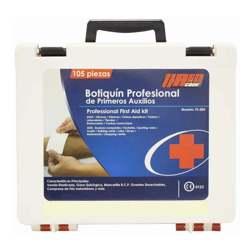 Botiquín Red Code 25 Personas SteelPro