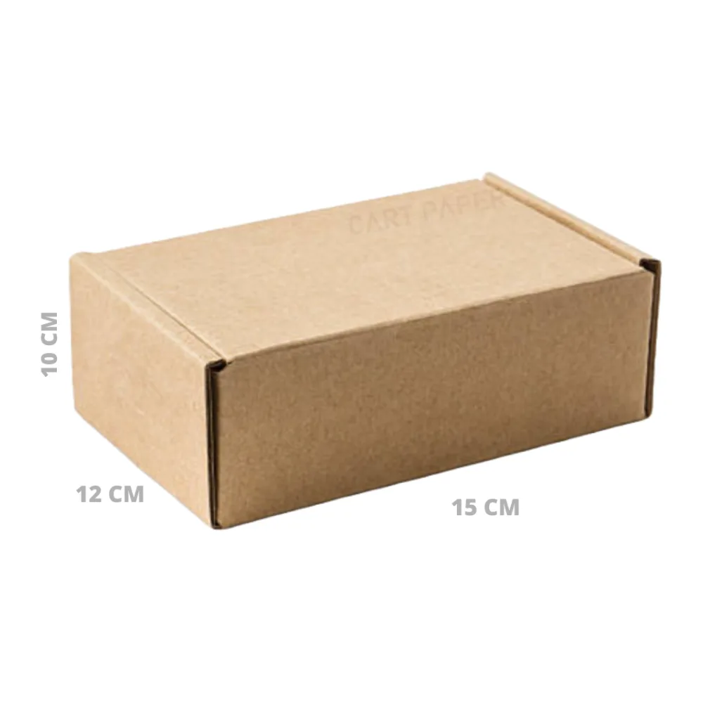 Caja Autoarmable 15X12X10 Pack 25U Micro Corrugado