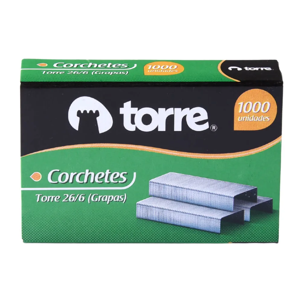 Caja Corchetes N°26/6 - 1000 Unid.