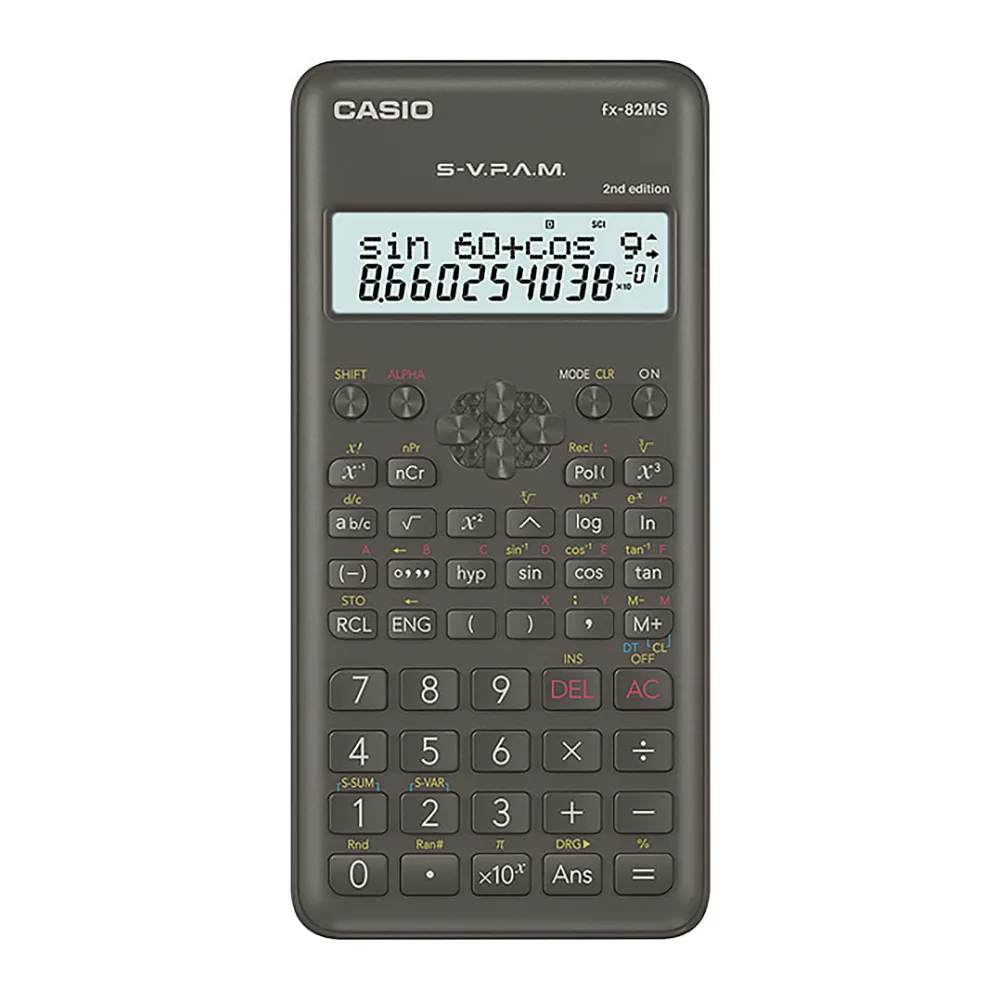 Calculadora Cientifica 12 Digitos FX82MS-2 Casio