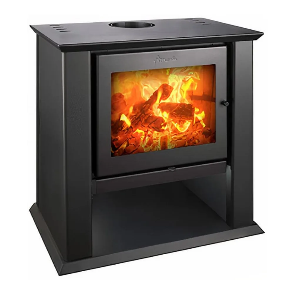 Calefactor a Leña Classic 500 Negro Satinado Amesti