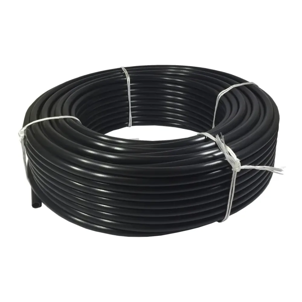Cañeria de Polietileno Negro 3/4 Rollo 100 Mts