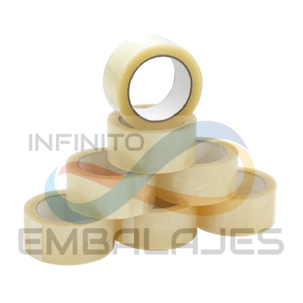 Cinta Embalaje Transparente 48MM X 35 Mts Caja 72 Unds