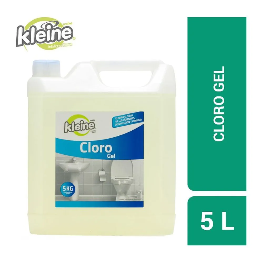 Cloro en Gel 5 Litros Kleine Wolke