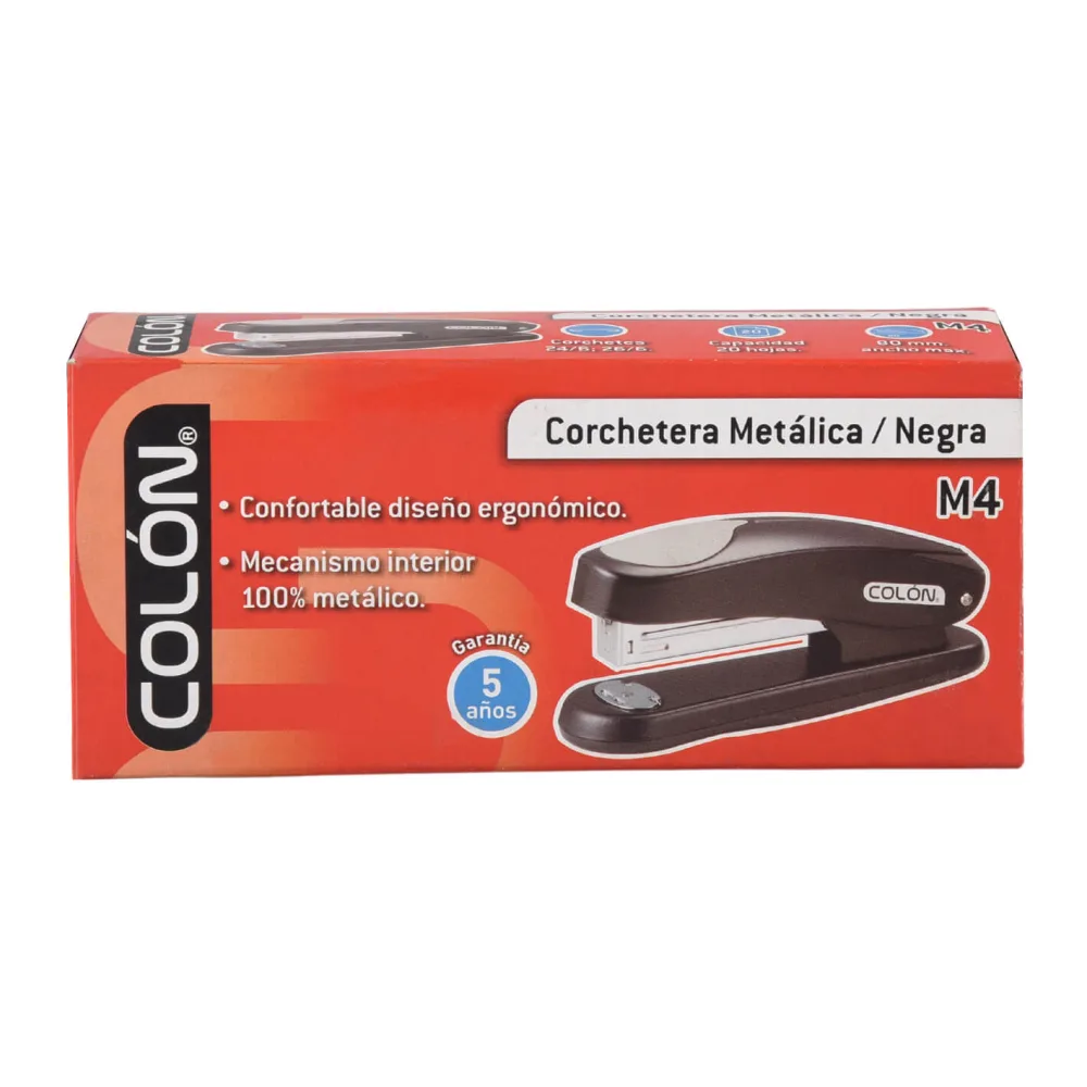 Colon Corchetera Mediana Negra 26/6 y 24/6