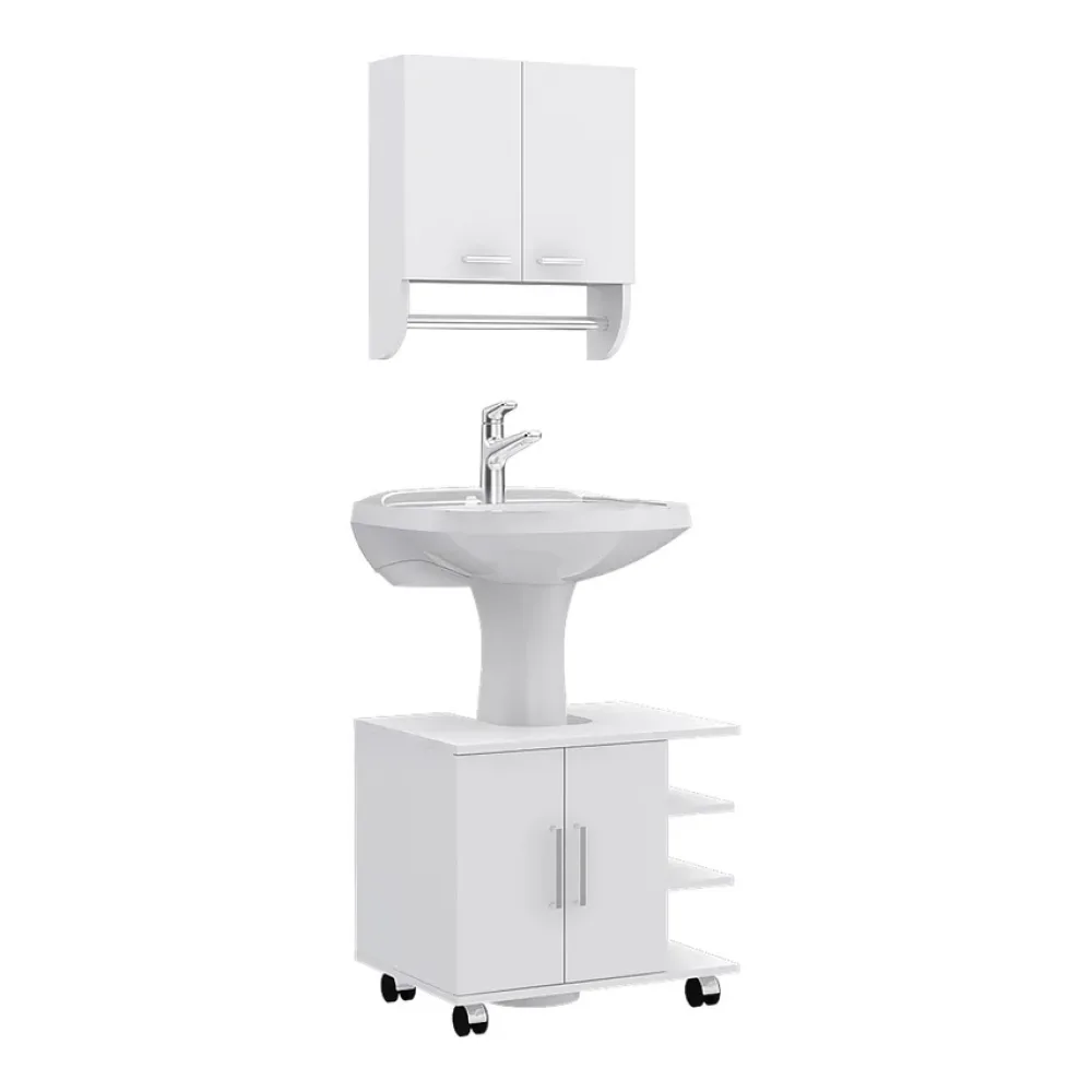 Combo Botiquín 28/MUEBLE Bajo Lavamanos Rta Design
