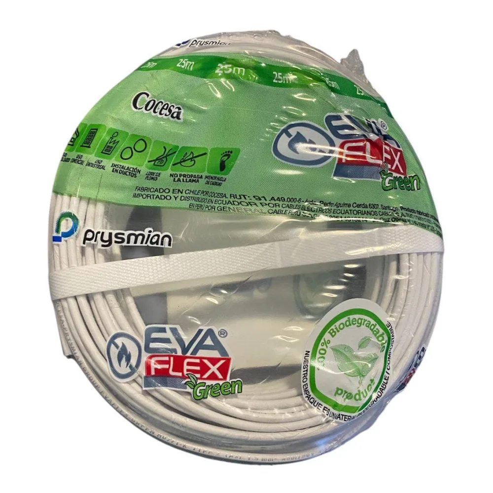 Conductor Eva L/hal 1.5MM Nya Blanco (25MTS) General