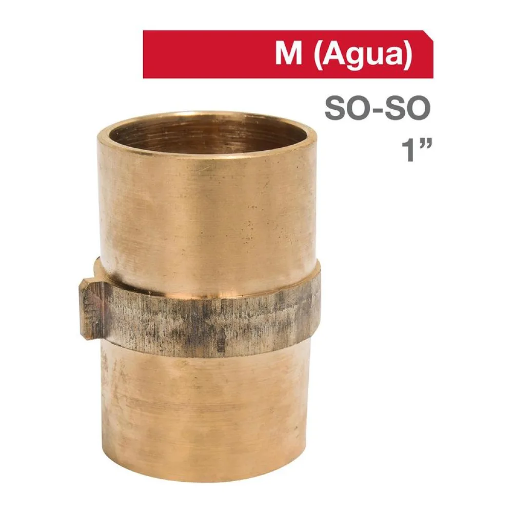 Copla Bronce So/so 1" 1U Stretto