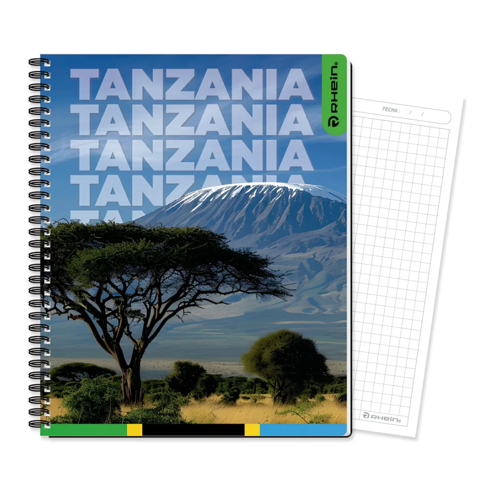 Cuaderno Universitario 100 Hojas 7 Mm Travel Diseño 1 Rhein