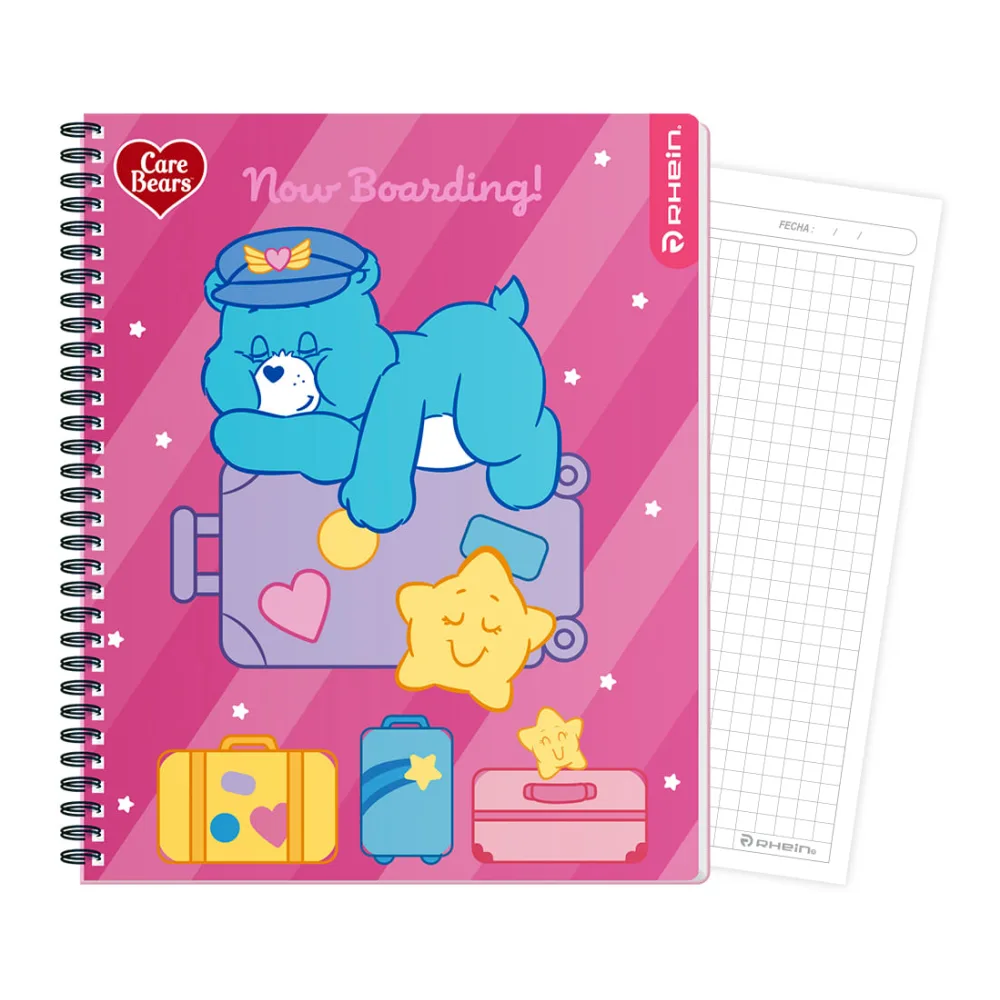 Cuaderno Universitario Care Bears 100 Hojas 7 Mm Diseño 1 Rhein