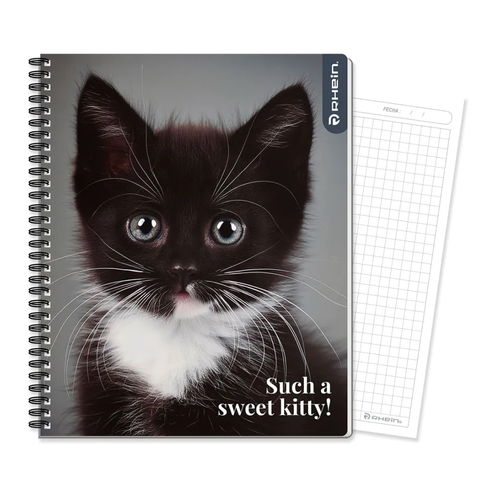 Cuaderno Universitario Puppies 100 Hojas 7 Mm Diseño 3 Rhein