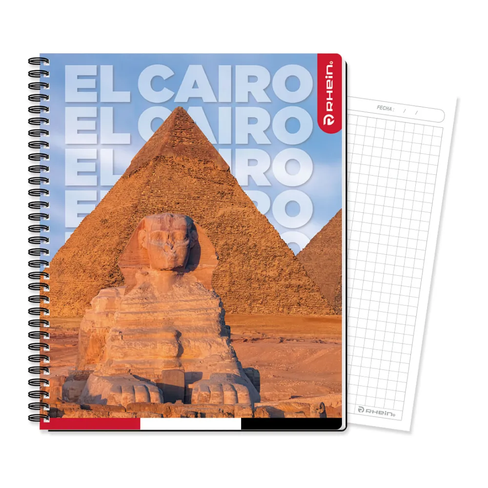 Cuaderno Universitario Travel 100 Hojas 7 Mm Diseño 2 Rhein