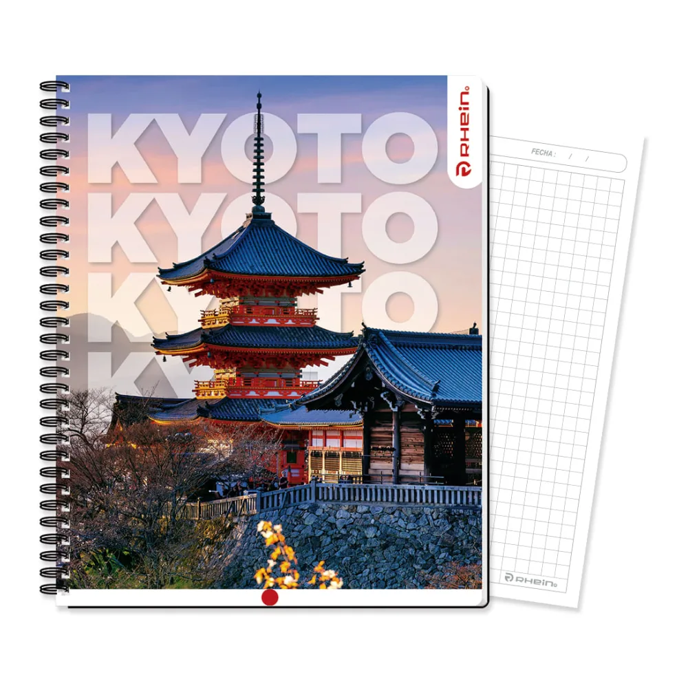 Cuaderno Universitario Travel 100 Hojas 7 Mm Diseño 3 Rhein