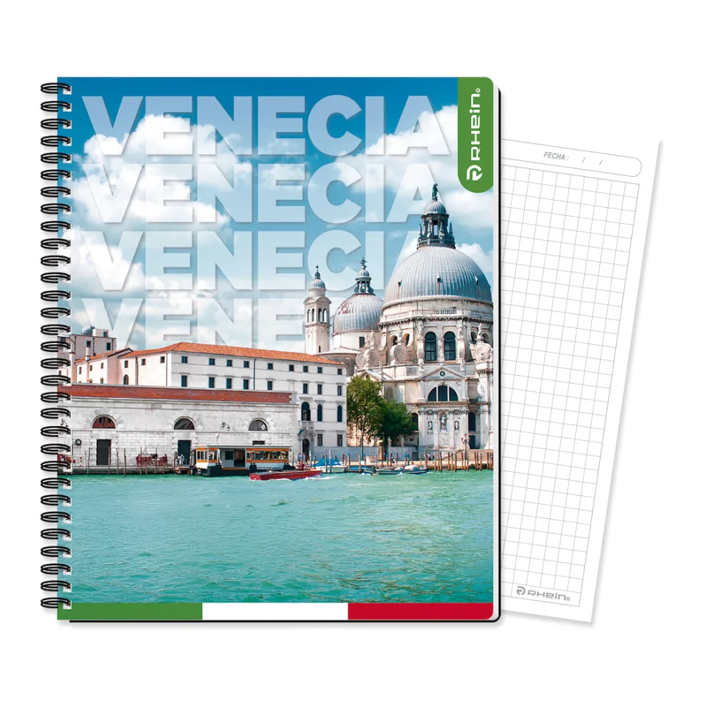 Cuaderno Universitario Travel 100 Hojas 7 Mm Diseño 4 Rhein