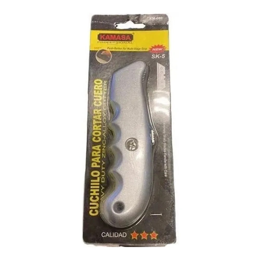 Cuchillo Cartonero Metálico Kamaza