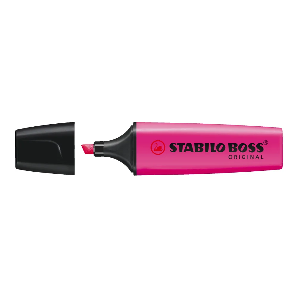 Destacador Magenta Boss Stabilo