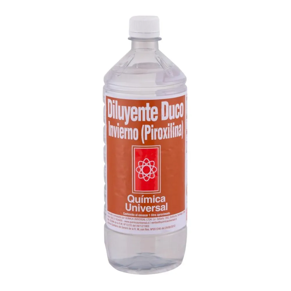Diluyente Duco Invierno 1 Lt Quimica Universal
