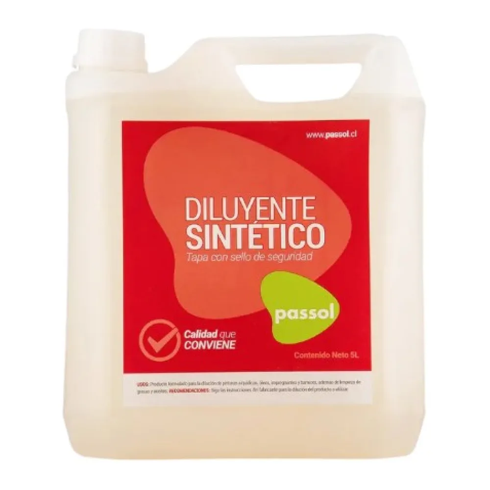 Diluyente Sintético 5 Litros Passol