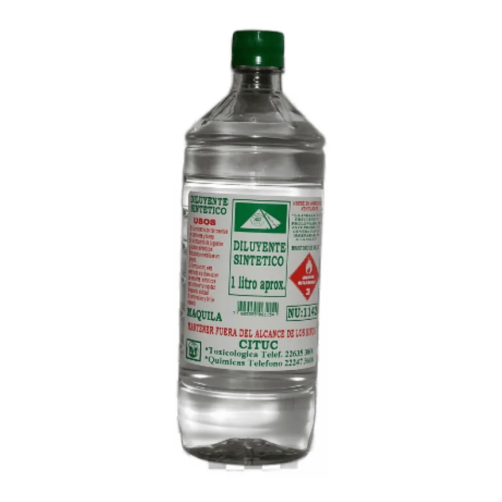 Diluyente Sintetico de 1 Litro Abaq