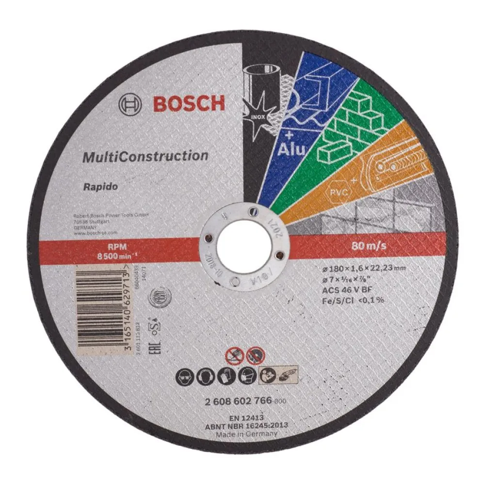 Disco de Corte Multimaterial 7" Bosch