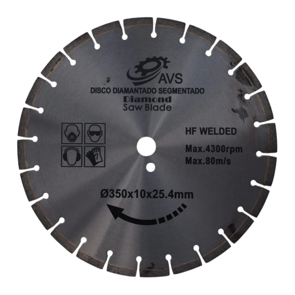 Disco Diamantado 14" Segm. Prof. Riffo (AVS13014)