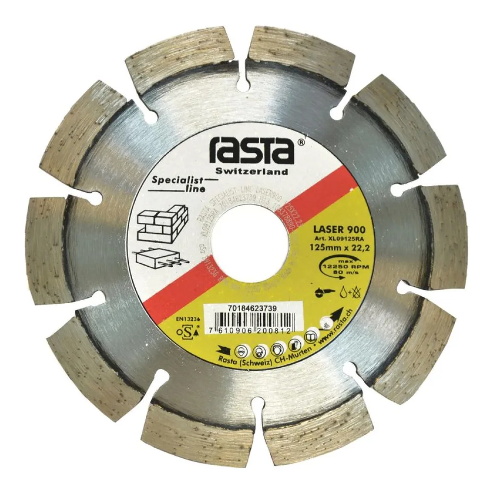 Disco Diamantado 5" Seco Rasta
