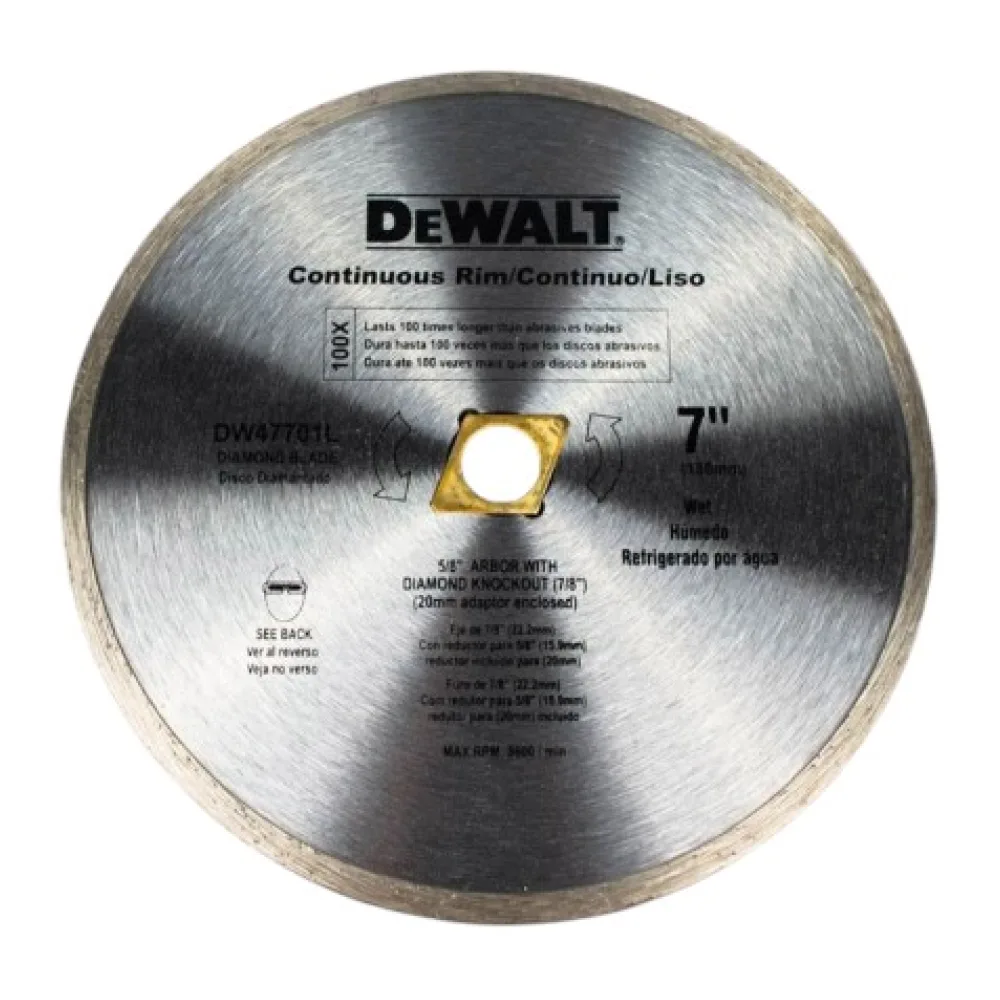 Disco Diamantado 7 DW47701L Dewalt