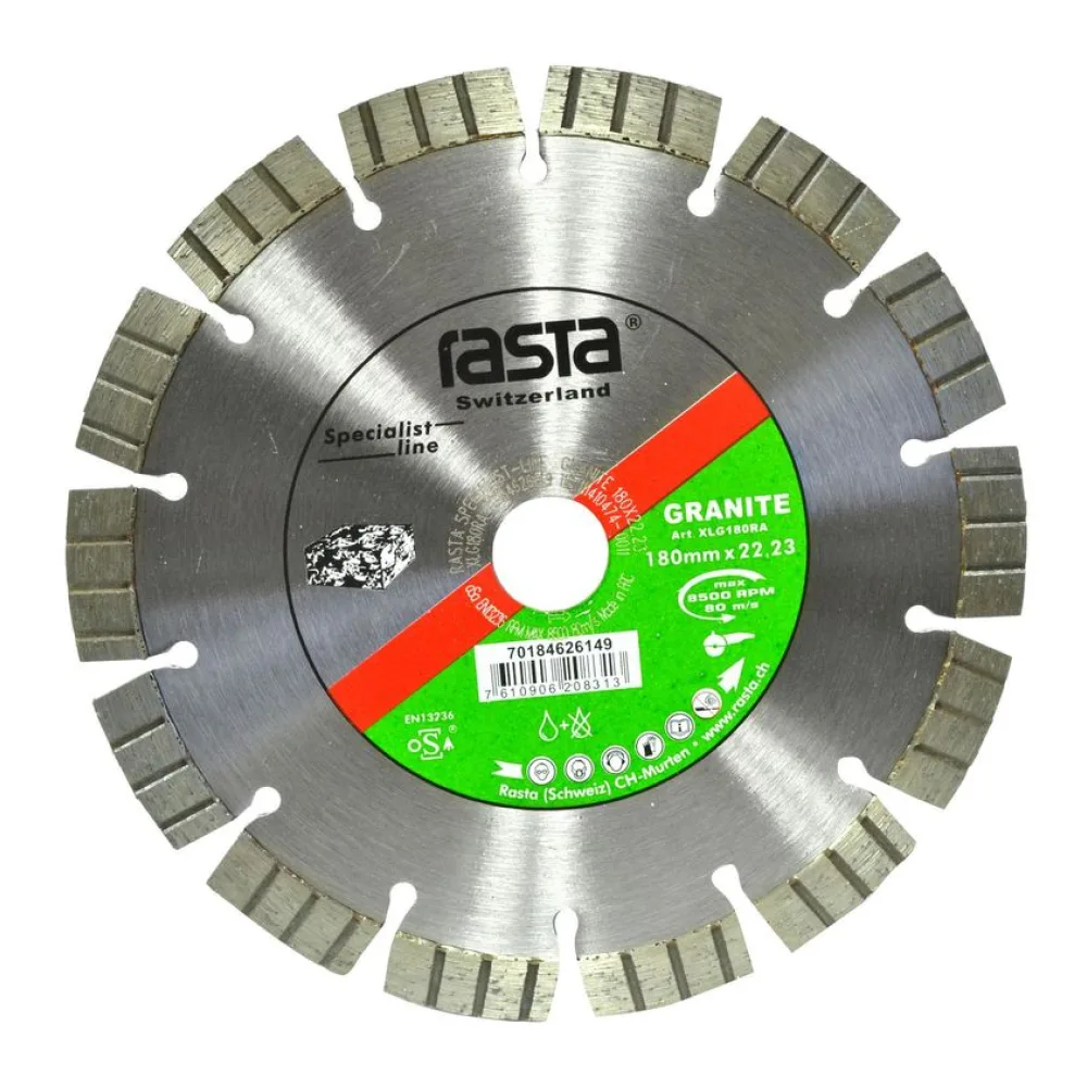 Disco Diamantado 7" Seco Rasta
